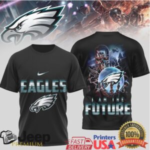 Philadelphia Eagles Terminator I Am The Future Graphic T Shirt