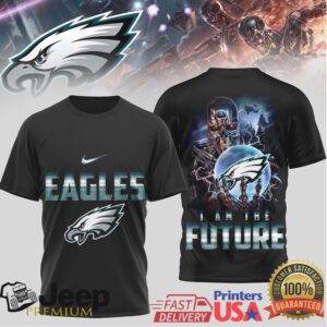 Philadelphia Eagles Terminator I Am The Future Graphic T Shirt
