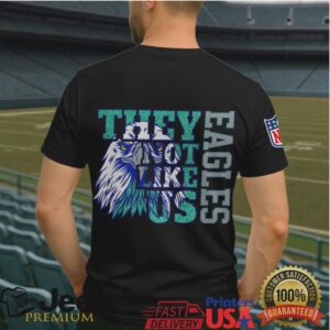 Philadelphia Eagles They Not Like Us Vintage Distressed Tee Philadelphia Eagles They Not Like Us Vintage Distressed Tee