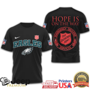 Philadelphia Eagles x Salvation Army “Hope Is On The Way” Disaster Relief T Shirt