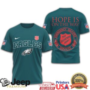Philadelphia Eagles x Salvation Army “Hope Is On The Way” Disaster Relief T Shirt