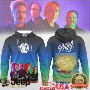 Phish at The Sphere Las Vegas 2024 Concert Apparel