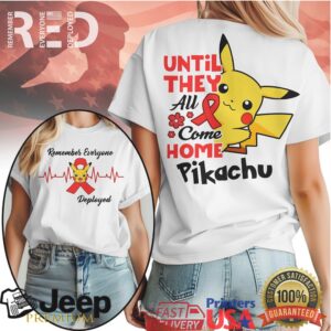 Pikachu “Until They All Come Home” R.E.D. Friday Deployed Support Shirt