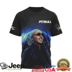 Pitbull I'm Back North America Tour 2026 Signature T Shirt