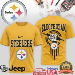 Pittsburgh Steelers Electrician T Shirt Steel City Sparky Graphic Shirt Pittsburgh Steelers Electrician T Shirt Steel City Sparky Graphic Shirt