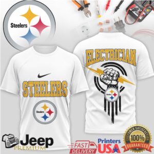 Pittsburgh Steelers Electrician T Shirt Steel City Sparky Graphic Shirt