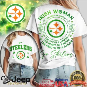 Pittsburgh Steelers Irish Woman Soul Of A Witch St. Patrick’s Day T Shirt Pittsburgh Steelers Irish Woman Soul Of A Witch St. Patrick’s Day T Shirt