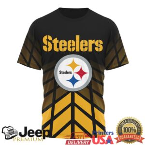Pittsburgh Steelers NFL FLAG Play Football Sublimated T Shirt Pittsburgh Steelers NFL FLAG Play Football Sublimated T Shirt