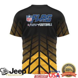 Pittsburgh Steelers NFL FLAG Play Football Sublimated T Shirt