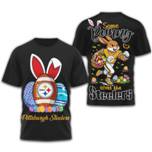 Pittsburgh Steelers “Some Bunny Loves The Steelers” Easter Holiday T Shirt Pittsburgh Steelers “Some Bunny Loves The Steelers” Easter Holiday T Shirt
