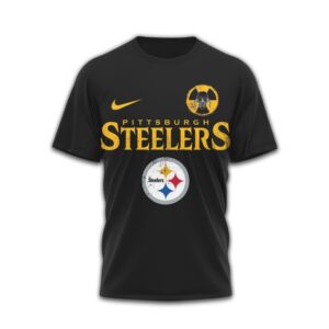 Pittsburgh Steelers x Megadeth Radioactive Skull Heavy Metal T Shirt