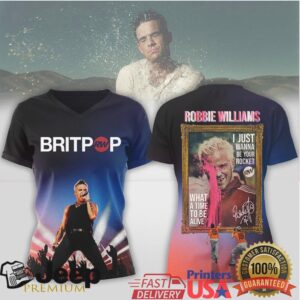 Robbie Williams Britpop “I Just Wanna Be Your Rocket” Apparel