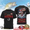 San Francisco 49ers Monster Energy 3D Lightning Football T Shirt San Francisco 49ers Monster Energy 3D Lightning Football T Shirt