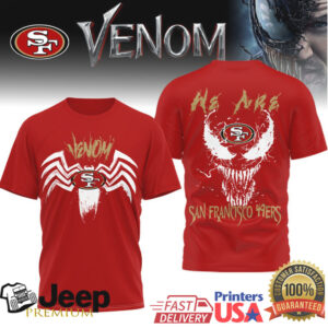 San Francisco 49ers Venom Symbiote “We Are” NFL Graphic T Shirt
