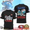 The Smurfs x Miami Dolphins NFL Graphic T Shirt The Smurfs x Miami Dolphins NFL Graphic T Shirt