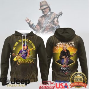 Santana The Man The Myth The Legend House of Blues Live 2026 T Shirt