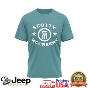 Scotty McCreery 2026 North American Tour Teal Graphic T Shirt Scotty McCreery 2026 North American Tour Teal Graphic T Shirt