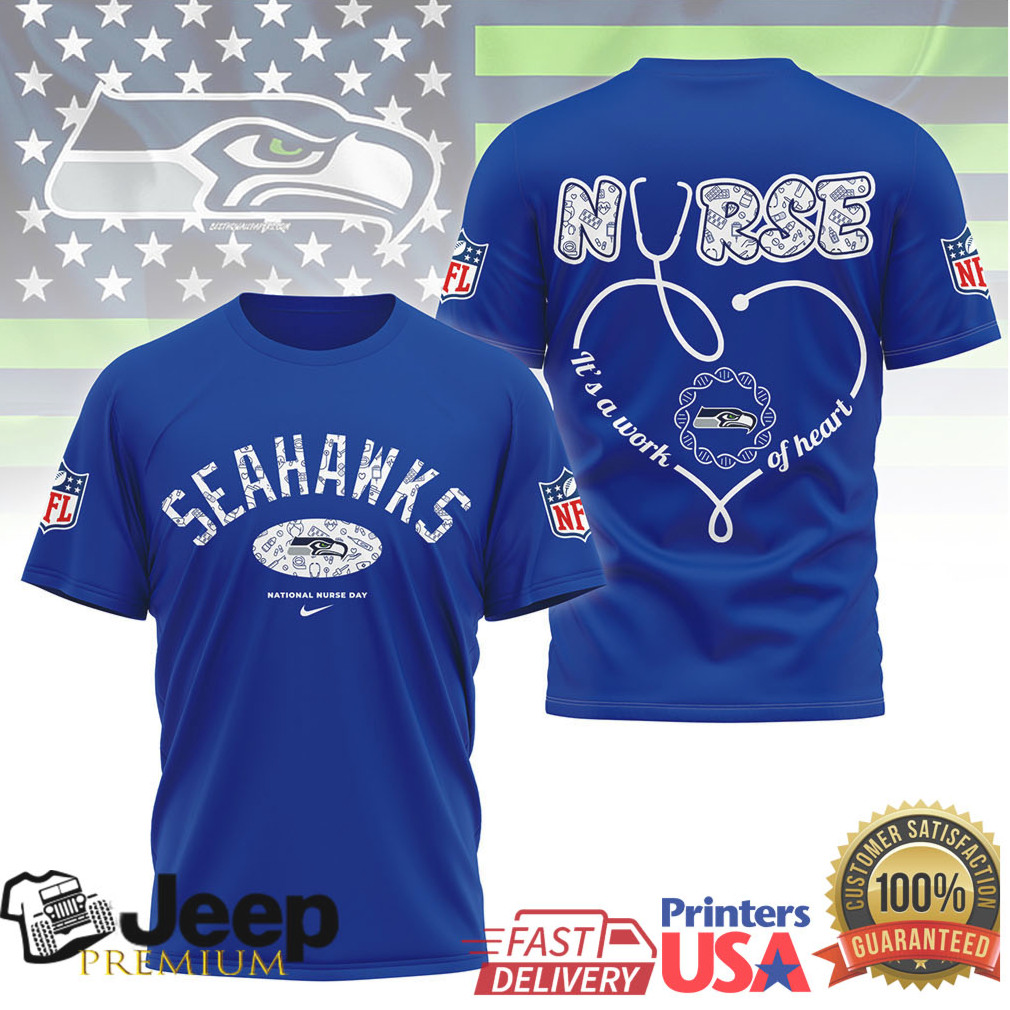 Seattle Seahawks Nurse T Shirt National Nurse Day Seahawks Gear Seattle Seahawks Nurse T Shirt National Nurse Day Seahawks Gear