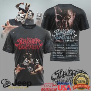 Slaughter To Prevail The Grizzly Winter UK & Europe Tour 2026 Shirt