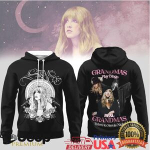Stevie Nicks Real Grandmas Listen to Stevie Nicks Fan T Shirt