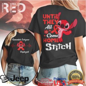 Stitch R.E.D. Friday T Shirt Remember Everyone Deployed Lilo & Stitch Tee