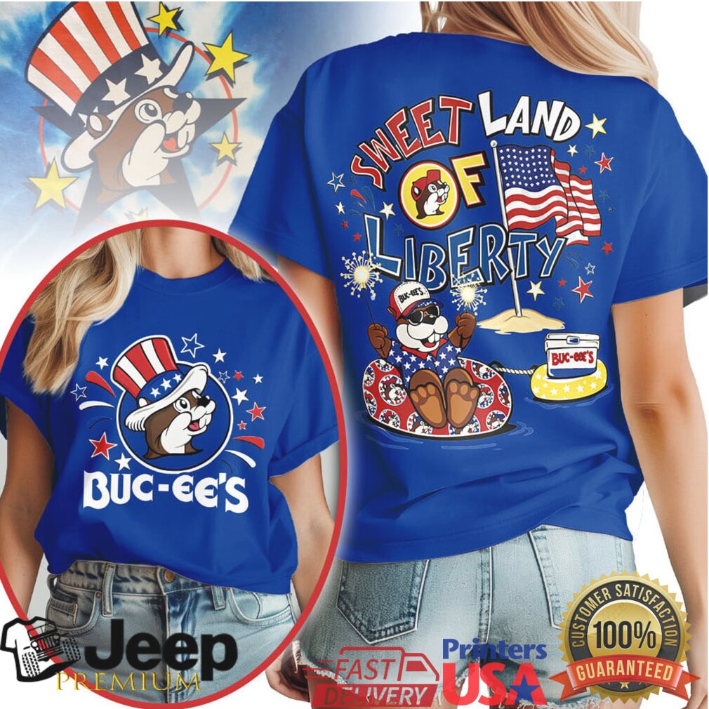 Sweet Land of Liberty Buc ee’s Patriotic Shirt 4th of July USA Beaver Tee Sweet Land of Liberty Buc ee’s Patriotic Shirt 4th of July USA Beaver Tee