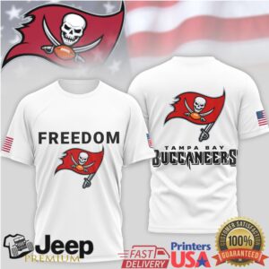 Tampa Bay Buccaneers Freedom American Flag Logo Performance T Shirt Tampa Bay Buccaneers Freedom American Flag Logo Performance T Shirt