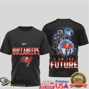 Tampa Bay Buccaneers “I Am The Future” Robotic Skull T Shirt