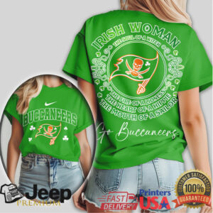Tampa Bay Buccaneers Irish Woman Soul Of A Witch St. Patrick's Day T Shirt