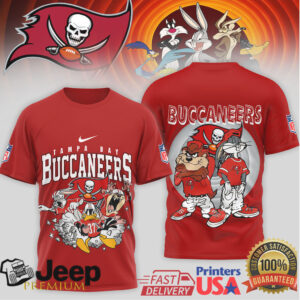 Tampa Bay Buccaneers Looney Tunes Pirate Crew Graphic Tee