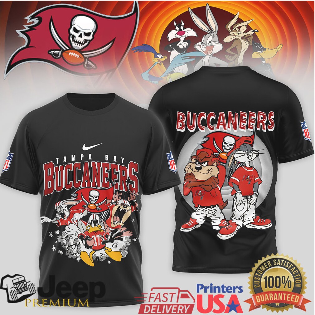 Tampa Bay Buccaneers Looney Tunes Pirate Crew Graphic Tee Tampa Bay Buccaneers Looney Tunes Pirate Crew Graphic Tee