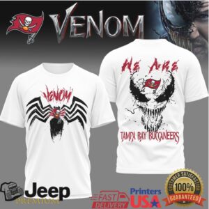 Tampa Bay Buccaneers Venom Symbiote “We Are” NFL Graphic T Shirt Tampa Bay Buccaneers Venom Symbiote “We Are” NFL Graphic T Shirt
