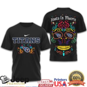 Tennessee Titans “Hasta La Muerte” Mexican Folk Art NFL T Shirt