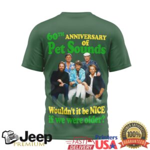 The Beach Boys Pet Sounds 60th Anniversary Commemorative T Shirt The Beach Boys Pet Sounds 60th Anniversary Commemorative T Shirt