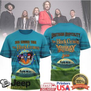 The Black Crowes & Whiskey Myers Southern Hospitality Tour 2024 Tee