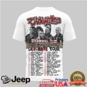 The Casualties x The Drowns Detonate Tour 2024 Punk Rock Tee The Casualties x The Drowns Detonate Tour 2024 Punk Rock Tee