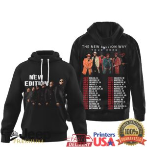 The New Edition Way Tour 2026 Concert T Shirt With Dates