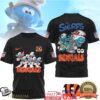 Detroit Lions x The Smurfs Football Crossover NFL Fan T Shirt Detroit Lions x The Smurfs Football Crossover NFL Fan T Shirt