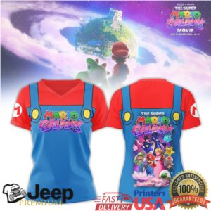 The Super Mario Galaxy Movie Cosplay Costume T Shirt & Hoodie The Super Mario Galaxy Movie Cosplay Costume T Shirt & Hoodie
