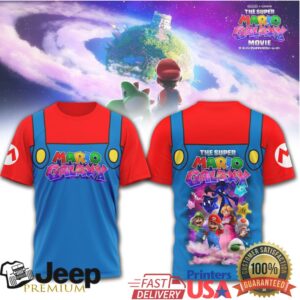 The Super Mario Galaxy Movie Cosplay Costume T Shirt & Hoodie