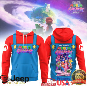 The Super Mario Galaxy Movie Cosplay Costume T Shirt & Hoodie