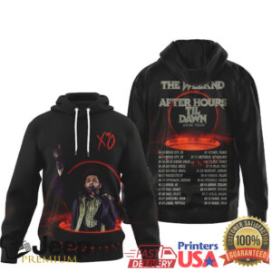 The Weeknd After Hours Til Dawn 2026 Global Tour XO Graphic Shirt