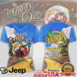 The Wizard of Oz at Sphere Las Vegas No Place Like Home T Shirt