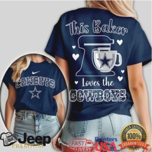This Baker Loves The Dallas Cowboys Women’s Gameday Tee This Baker Loves The Dallas Cowboys Women’s Gameday Tee
