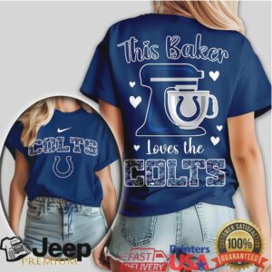 This Baker Loves The Indianapolis Colts Stand Mixer Hobby T Shirt This Baker Loves The Indianapolis Colts Stand Mixer Hobby T Shirt