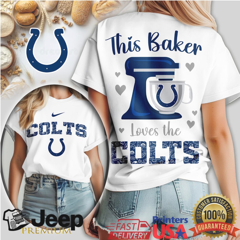 This Baker Loves The Indianapolis Colts Stand Mixer Hobby T Shirt This Baker Loves The Indianapolis Colts Stand Mixer Hobby T Shirt