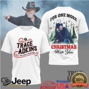 Trace Adkins One More Christmas With You Holiday Tour 2025 Shirt