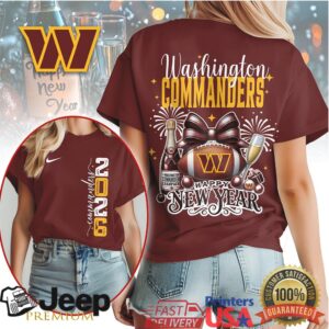 Washington Commanders Happy New Year 2026 Festive Sports Shirt Washington Commanders Happy New Year 2026 Festive Sports Shirt
