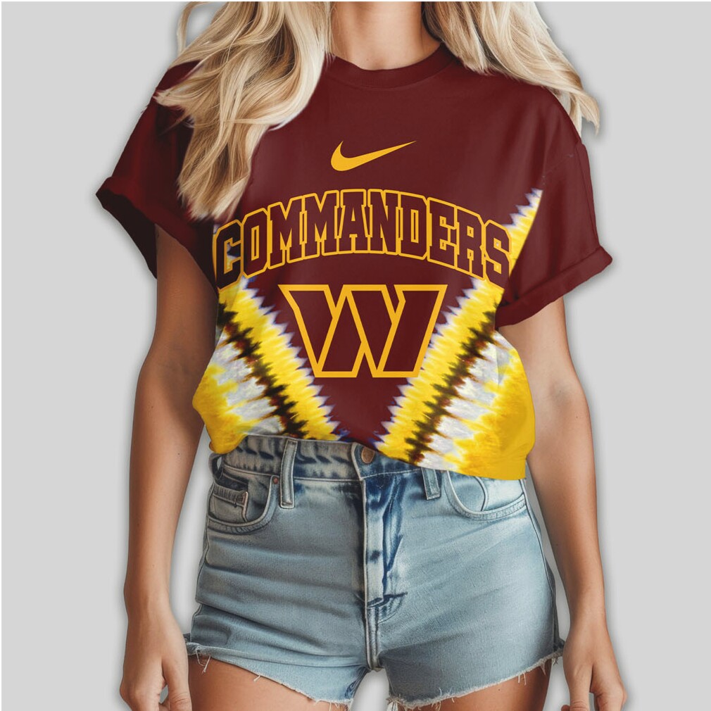 Washington Commanders It Is In My DNA Gold V Pattern Graphic T Shirt Washington Commanders It Is In My DNA Gold V Pattern Graphic T Shirt