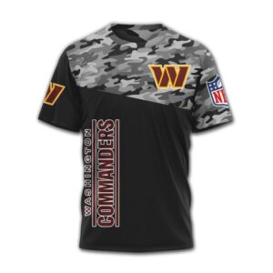 Washington Commanders NFL Veteran Awareness Shirt 22 A Day Camo